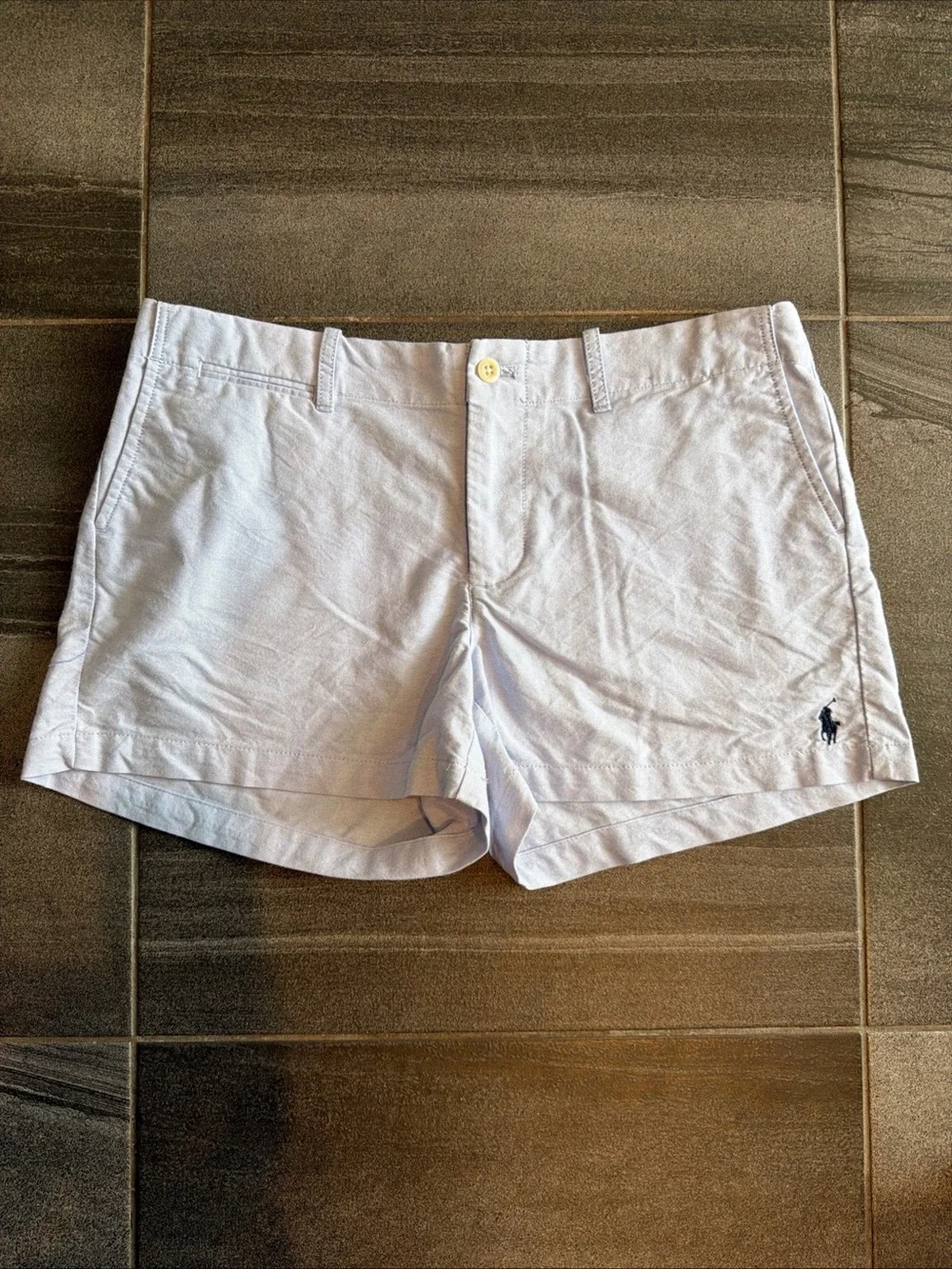 Polo Ralph Lauren Women’s Light Blue Shorts Size 6 Resort 100% Cotton